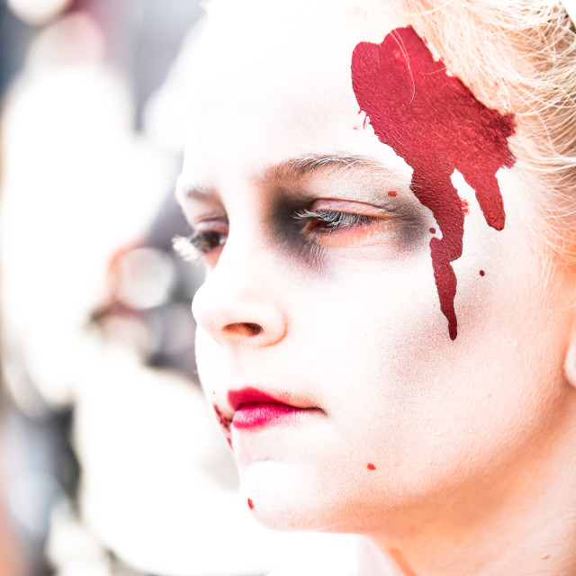 "ZOMBIES AT THE ASBURY PARK, NJ ZOMBIE WALK" by JOHN MOUNT - $25.14 "ZOMBIES AT THE ASBURY PARK, NJ ZOMBIE WALK" stock image
