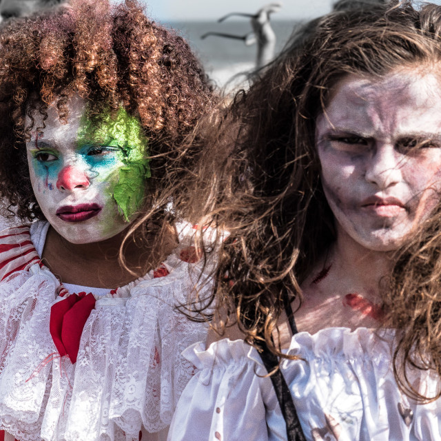 "ZOMBIES AT THE ASBURY PARK, NJ ZOMBIE WALK" by JOHN MOUNT - $25.14 "ZOMBIES AT THE ASBURY PARK, NJ ZOMBIE WALK" stock image