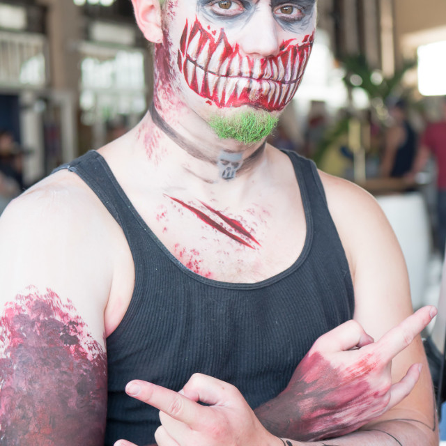 "ASBURY PARK NJ ZOMBIE WALK" by JOHN MOUNT - $25.14 "ASBURY PARK NJ ZOMBIE WALK" stock image