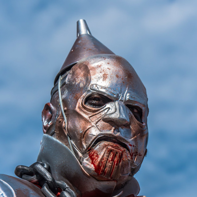 "TIN MAN OF OZ ZOMBIE" by JOHN MOUNT - $25.14 "TIN MAN OF OZ ZOMBIE" stock image