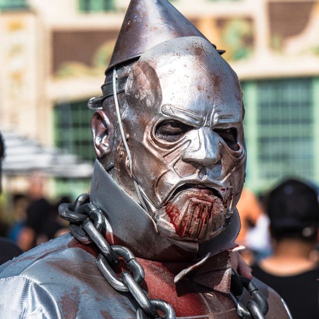 "TIN MAN OF OZ ZOMBIE" by JOHN MOUNT - $25.14 "TIN MAN OF OZ ZOMBIE" stock image