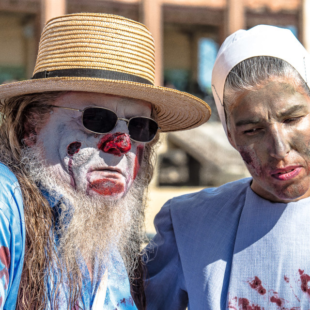 "AMISH ZOMBIES" by JOHN MOUNT - $25.14 "AMISH ZOMBIES" stock image