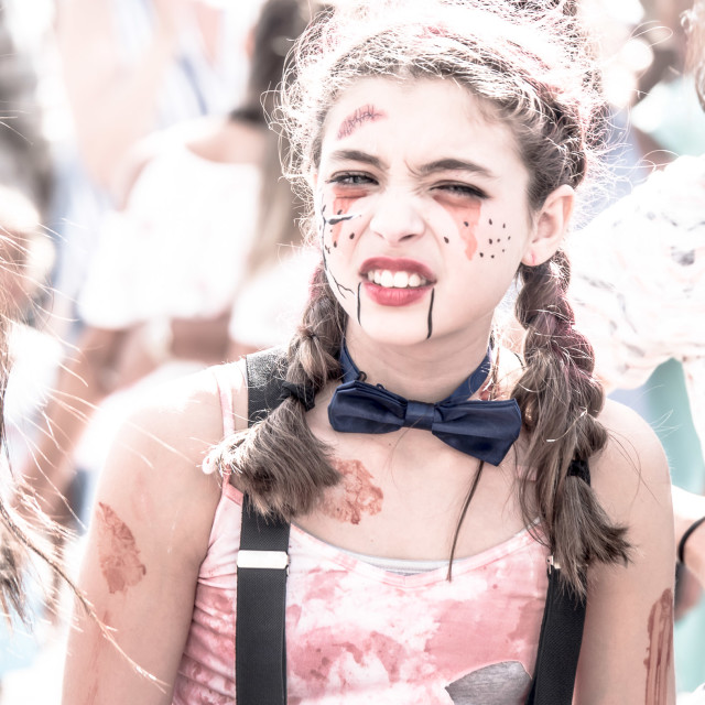 "YOUNG GIRL ZOMBIE" by JOHN MOUNT - $25.14 "YOUNG GIRL ZOMBIE" stock image