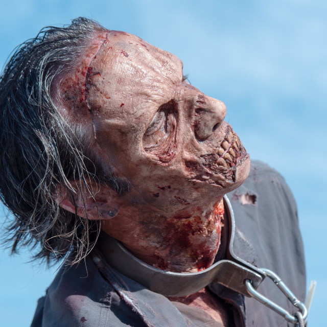 "ZOMBIE AT THE ASBURY PARK NJ ZOMBIE WALK" by JOHN MOUNT - $25.14 "ZOMBIE AT THE ASBURY PARK NJ ZOMBIE WALK" stock image
