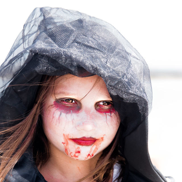 "YOUNG GIRL ZOMBIE" by JOHN MOUNT - $25.14 "YOUNG GIRL ZOMBIE" stock image