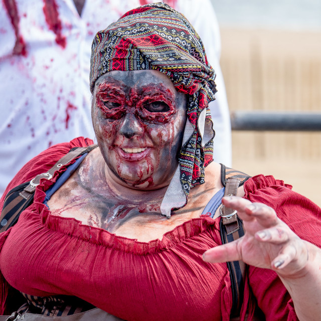"CIRCUS FORTUNE TELLER ZOMBIE" by JOHN MOUNT - $25.14 "CIRCUS FORTUNE TELLER ZOMBIE" stock image