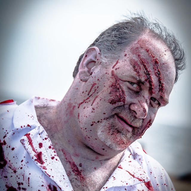 "ZOMBIE" by JOHN MOUNT - $25.14 "ZOMBIE" stock image