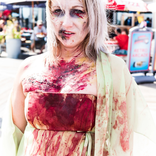 "ZOMBIE" by JOHN MOUNT - $25.14 "ZOMBIE" stock image
