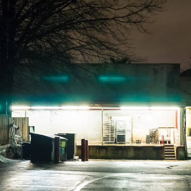 "NIGHT IN THE CITY" by JOHN MOUNT - $25.14 "NIGHT IN THE CITY" stock image
