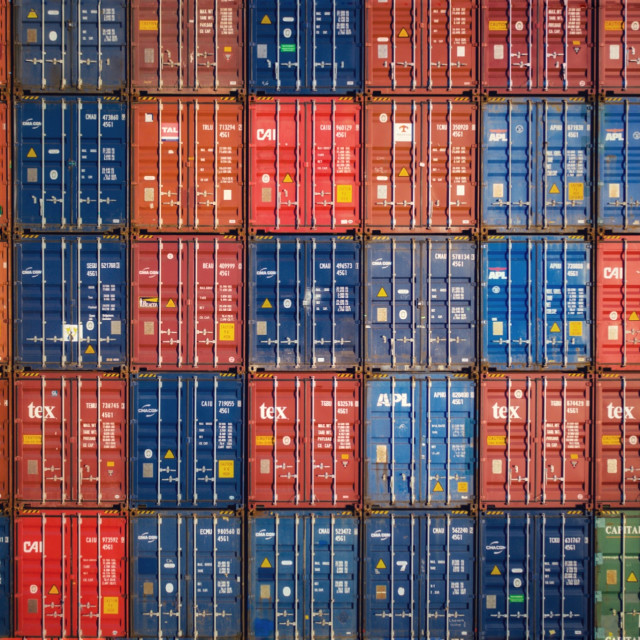 "shipping containers" stock image