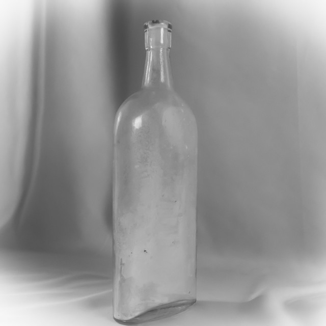 "Still Life bottle" by JOHN MOUNT - $25.14 "Still Life bottle" stock image