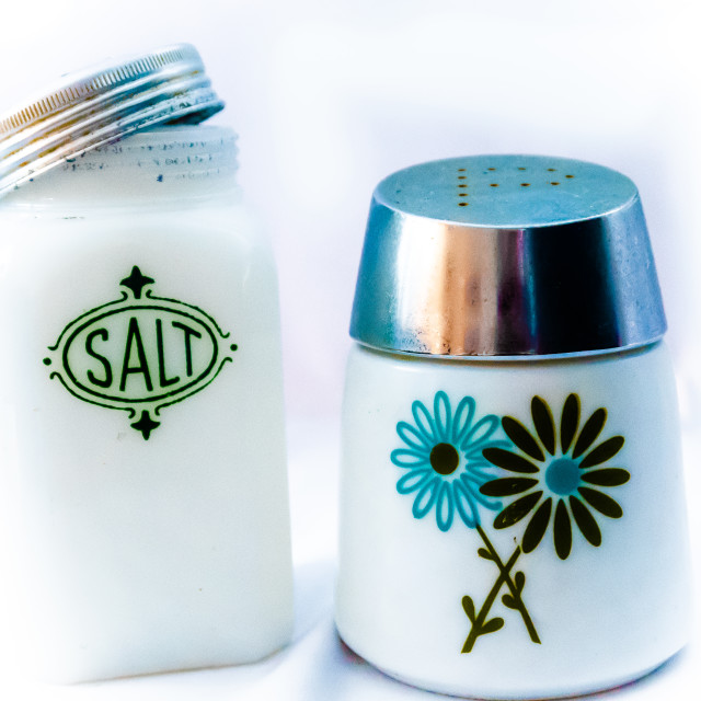 "Still Life, Salt and Pepper Shakers" by JOHN MOUNT - $25.14 "Still Life, Salt and Pepper Shakers" stock image