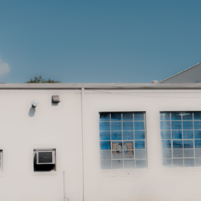 "White Industrial Building" by JOHN MOUNT - $24.67 "White Industrial Building" stock image
