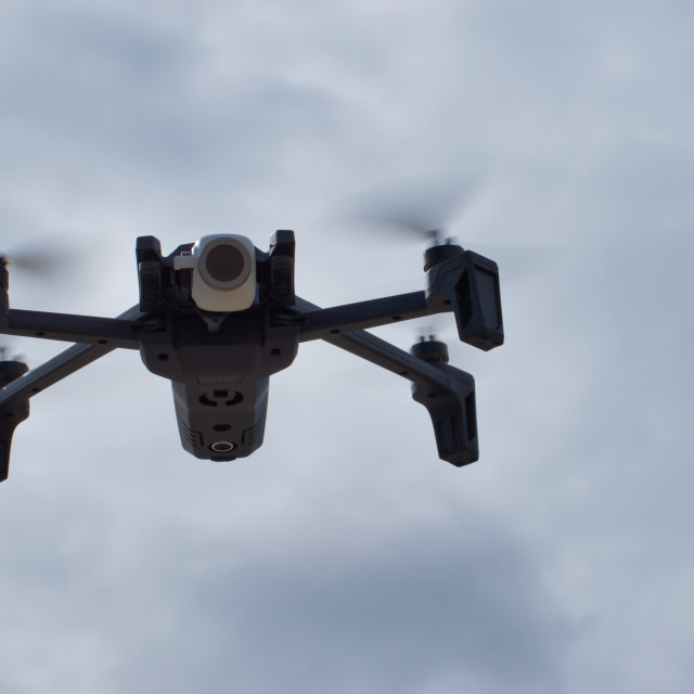 "Drone parrot anafi flying" stock image