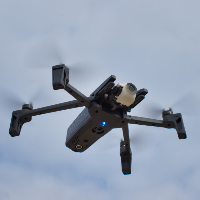 "DRONE PARROT ANAFI FLYING" by Pedro Venâncio - $18.10 "DRONE PARROT ANAFI FLYING" stock image