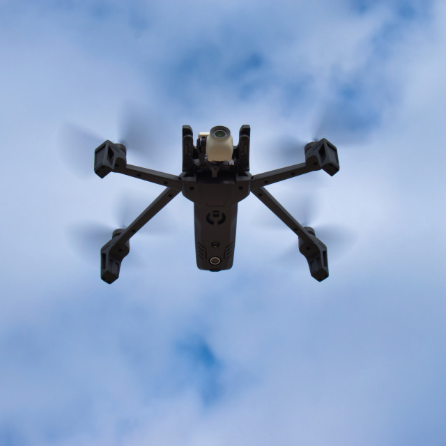 "DRONE PARROT ANAFI FLYING" by Pedro Venâncio - $18.10 "DRONE PARROT ANAFI FLYING" stock image