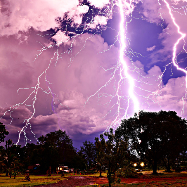 Mega Lightning Bolt - License, download or print for £ | Photos |  Picfair