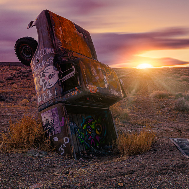 "The Last Sunset 2" by Russell Waite Photography - $26.93 "The Last Sunset 2" stock image