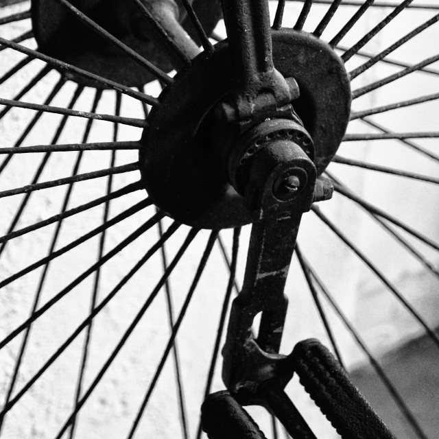 "Spokes" stock image