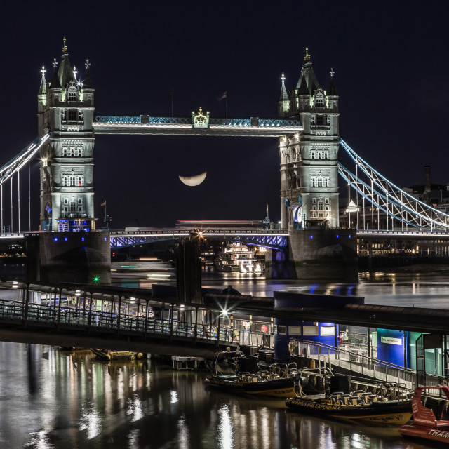 "Partial lunar eclipse" stock image