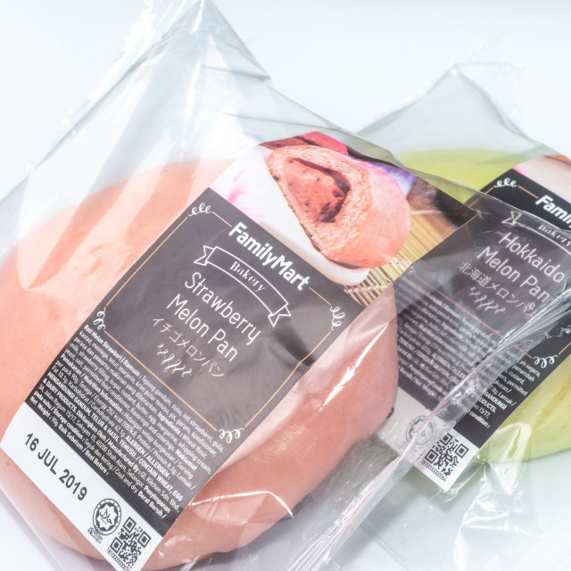 Malaysia Circa 2019 Family Mart Japanese Snack Melon Pan Bread In Its License Download Or Print For 12 40 Photos Picfair