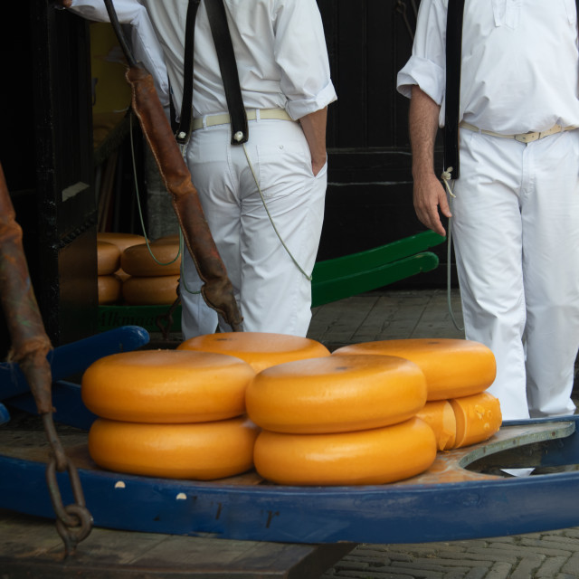 "Dutch Cheese market in of City Alkmaar" by frederik enneman - £20.00 "Dutch Cheese market in of City Alkmaar" stock image