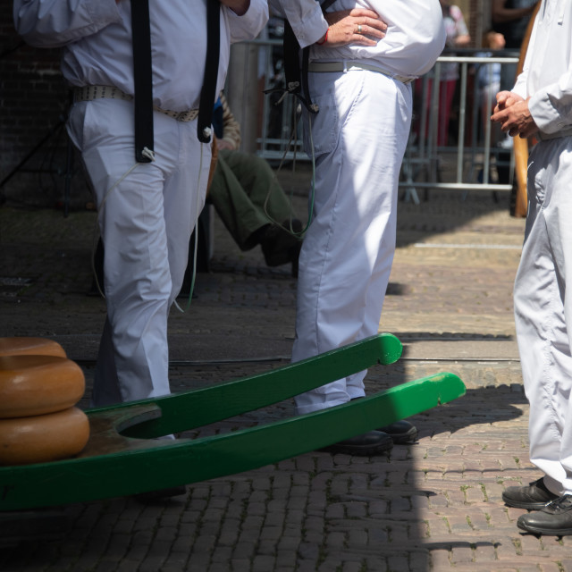 "Dutch Cheese market in of City Alkmaar" by frederik enneman - £20.00 "Dutch Cheese market in of City Alkmaar" stock image