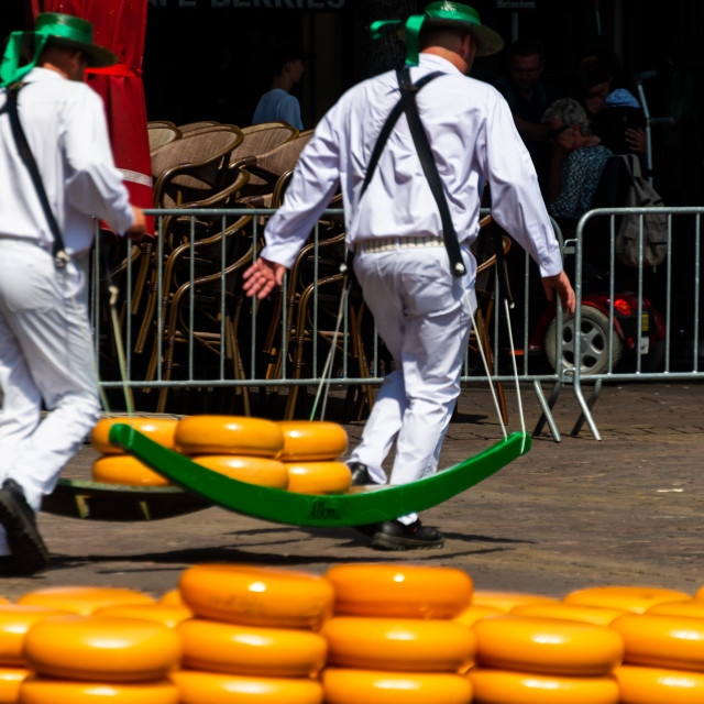 "Dutch Cheese market in of City Alkmaar" by frederik enneman - £20.00 "Dutch Cheese market in of City Alkmaar" stock image