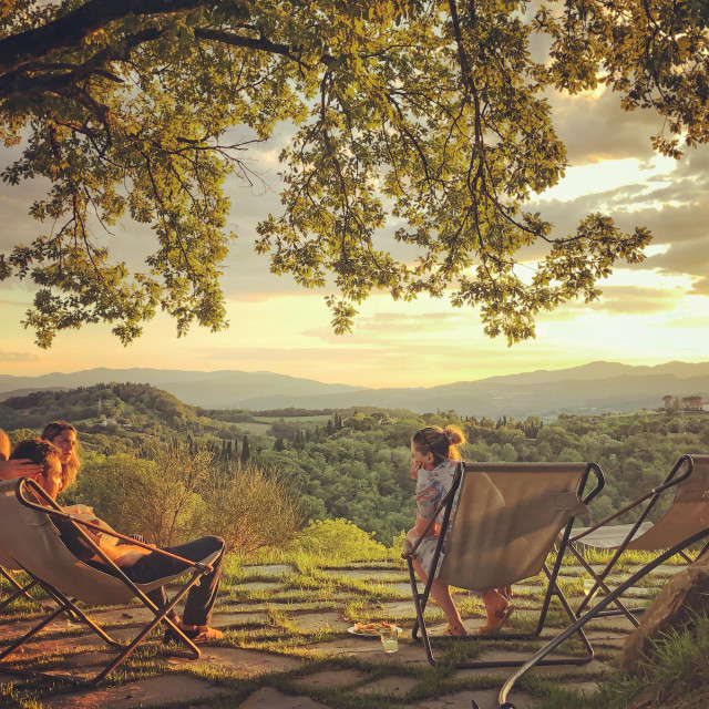 "Umbrian countryside" stock image