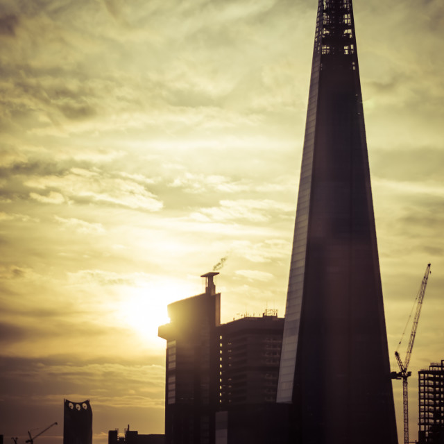 "The Shard, London" stock image