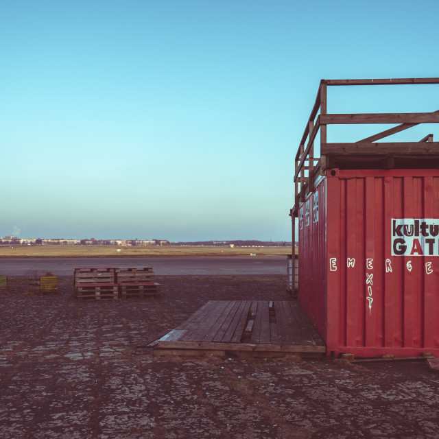 "Tempelhofer Feld" stock image