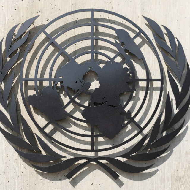 "United Nations Headquarters, Switzerland" stock image