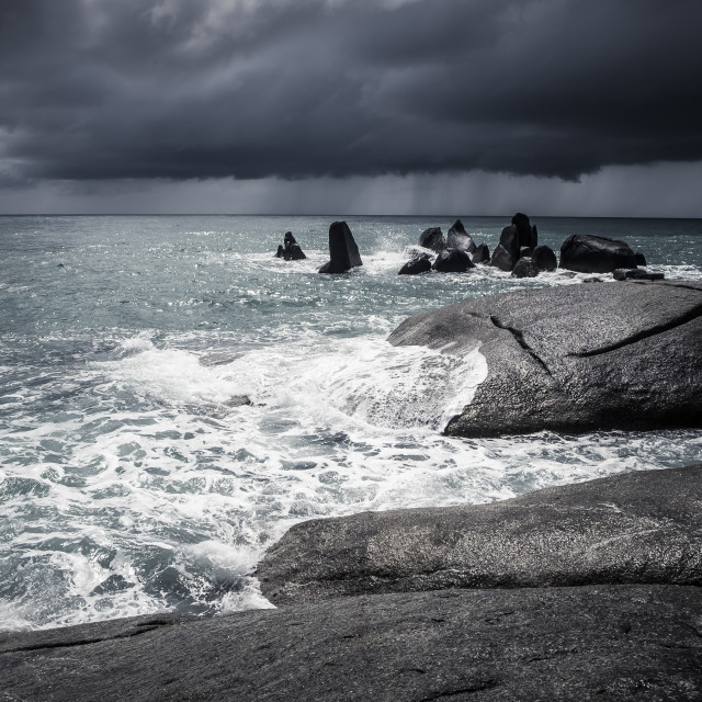 "Stormy Skies" stock image