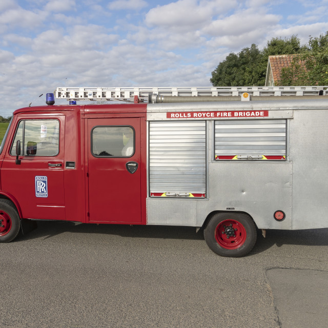 rolls royce fire engine