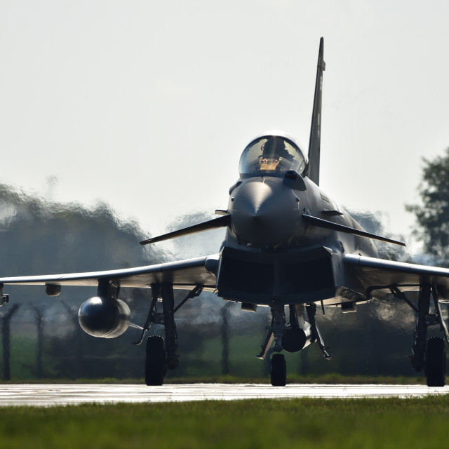 "RAF FGR4 Typhoon" stock image