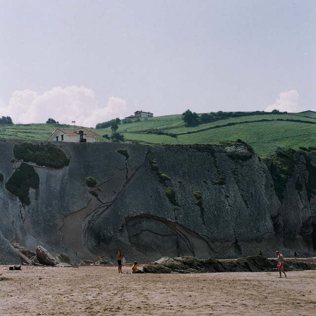 "Zumaia Beach - Spain" stock image