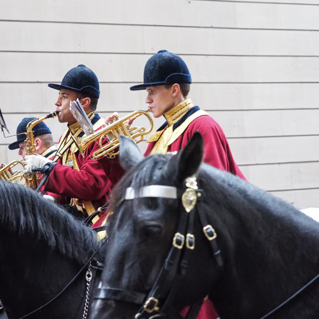 "Lord Mayors Parade" stock image