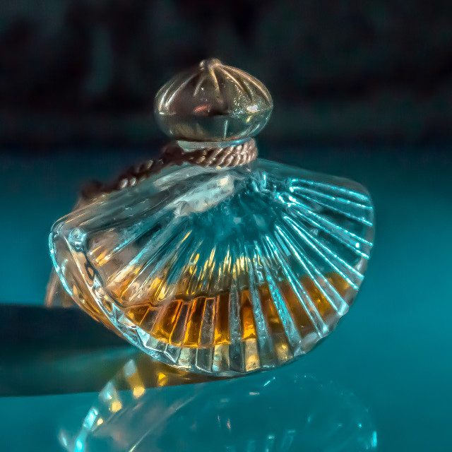 "Perfume Bottle still life" by JOHN MOUNT - $25.14 "Perfume Bottle still life" stock image