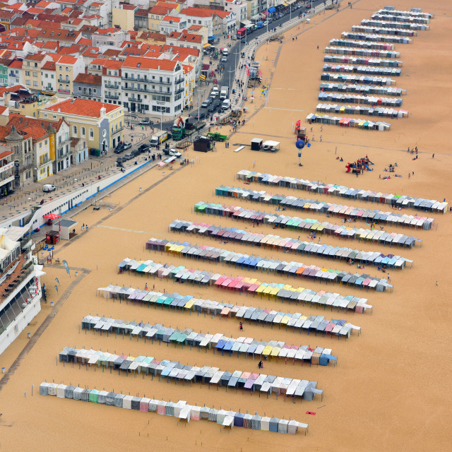 "A view on the beach" stock image