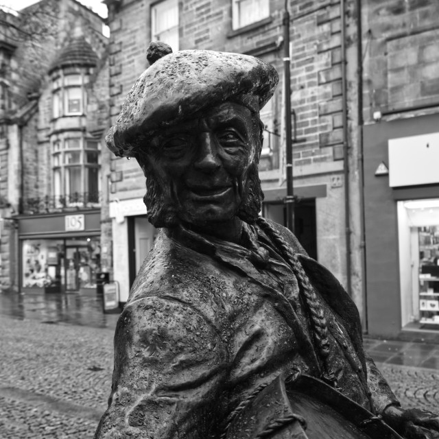 "Drummer Boy" by Barry Whyte - £15.00 "Drummer Boy" stock image