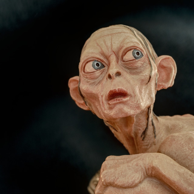 "Smeagol" by Barry Whyte - £15.00 "Smeagol" stock image