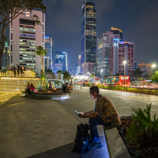 "The Dukuh Atas 2 Culture Spot - Jakarta" stock image