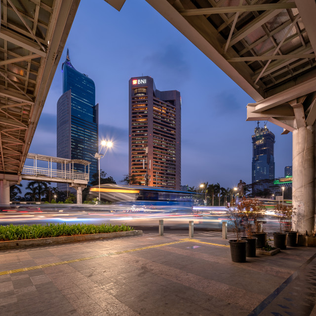 "Wisma BNI 46 Jakarta" stock image