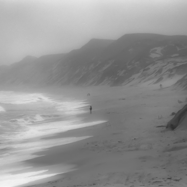 "Ft Ord Beach" by JOHN MOUNT - $25.14 "Ft Ord Beach" stock image