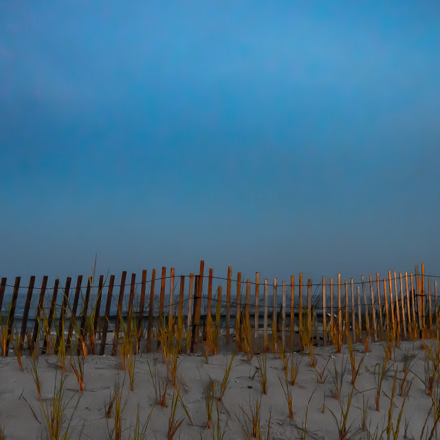 "Beach Fence on the sand dunes" by JOHN MOUNT - $25.14 "Beach Fence on the sand dunes" stock image