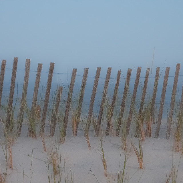 "Beach Fence on the sand dunes" by JOHN MOUNT - $25.14 "Beach Fence on the sand dunes" stock image