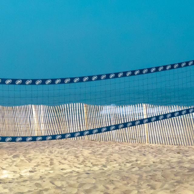 "Beach volleyball on the sand dunes" by JOHN MOUNT - $25.14 "Beach volleyball on the sand dunes" stock image