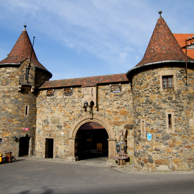 "Czocha Castle, Lower Silesia, Poland" stock image