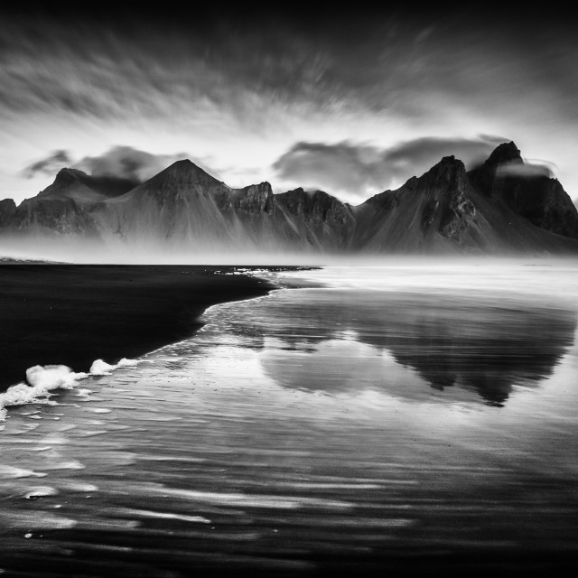"Vestrahorn Mountain Iceland" by Andrew Gray Photography - £25.00 "Vestrahorn Mountain Iceland" stock image