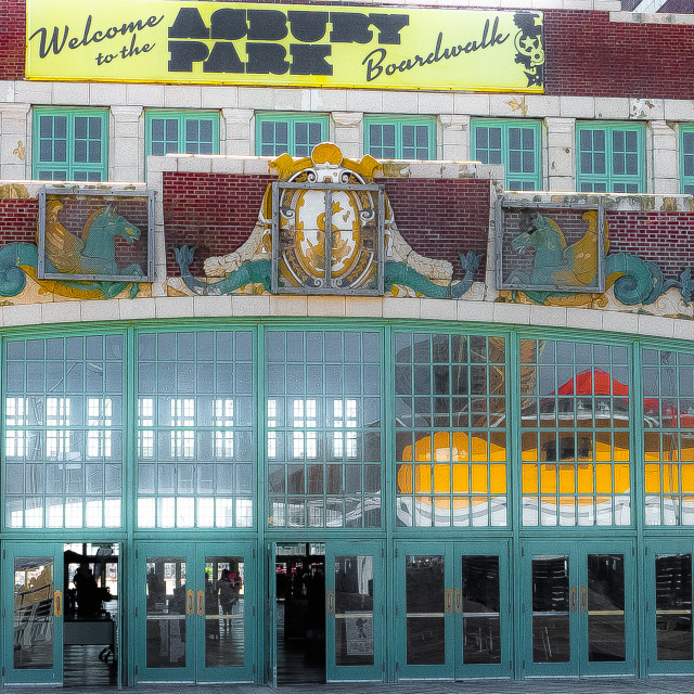 "Asbury Park, New Jersey" by JOHN MOUNT - $25.14 "Asbury Park, New Jersey" stock image
